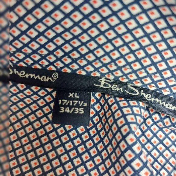 Ben Sherman NWT Patriotic Dress Shirt size XL - Picture 7 of 9